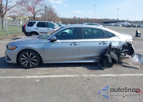 2022 Honda Civic Ex из США, поврежденный, VIN JHMFE1F73NX001663